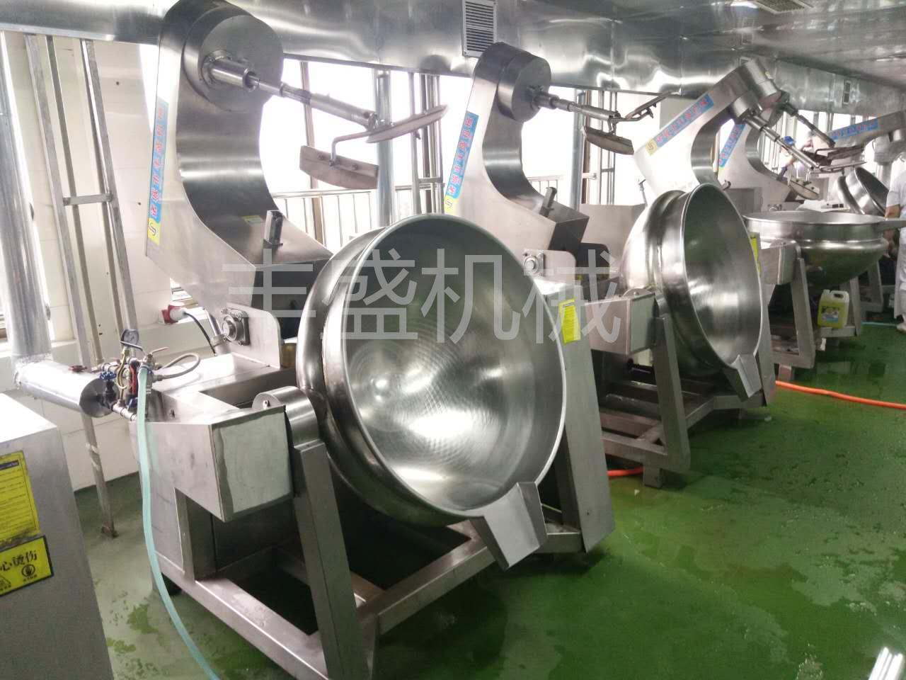月饼馅料搅拌炒锅