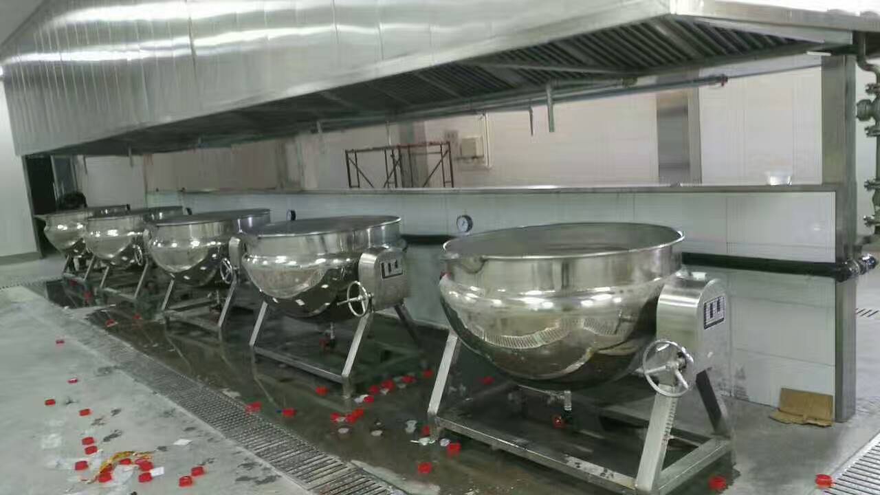 央厨房炒菜锅