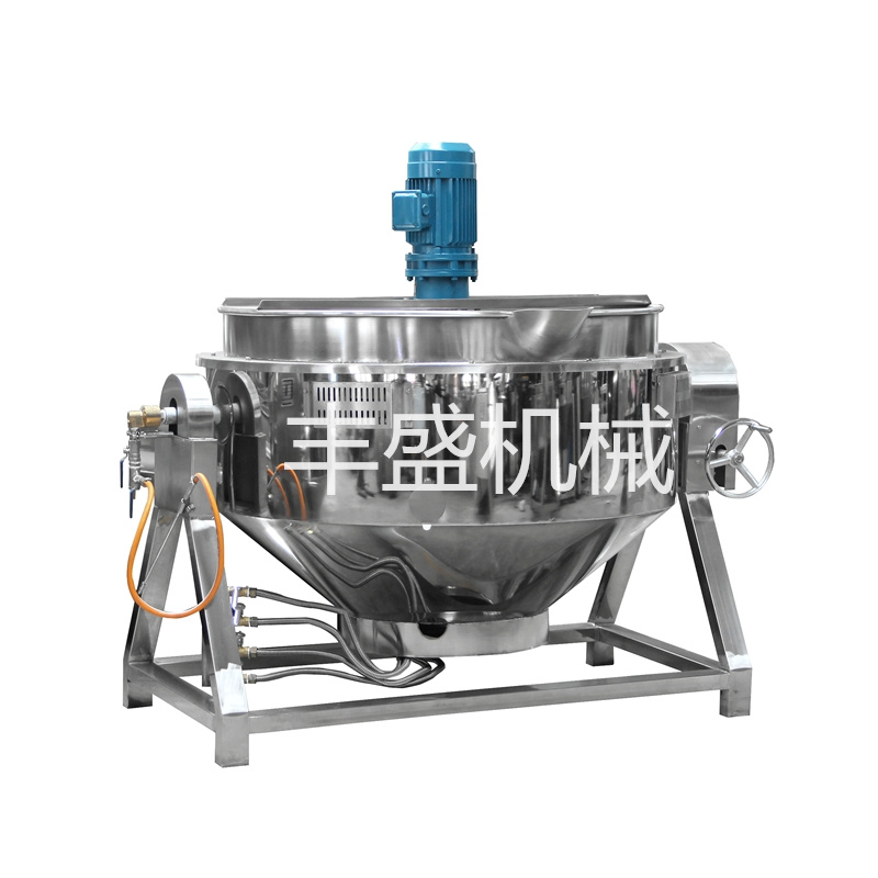 丰盛夹层锅的组成部分和安装检查