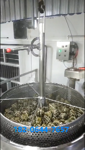 肉粽蒸煮杀菌锅灭菌釜