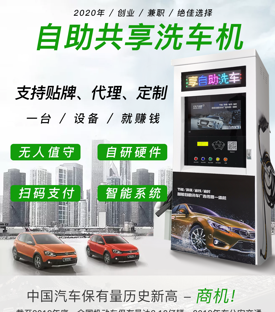 共享洗车机一站式解决方案