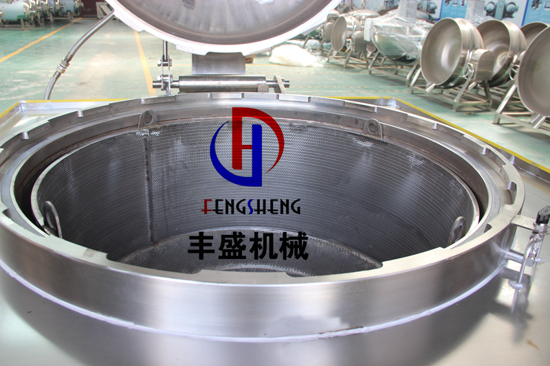 全自动开盖牛肉卤制锅