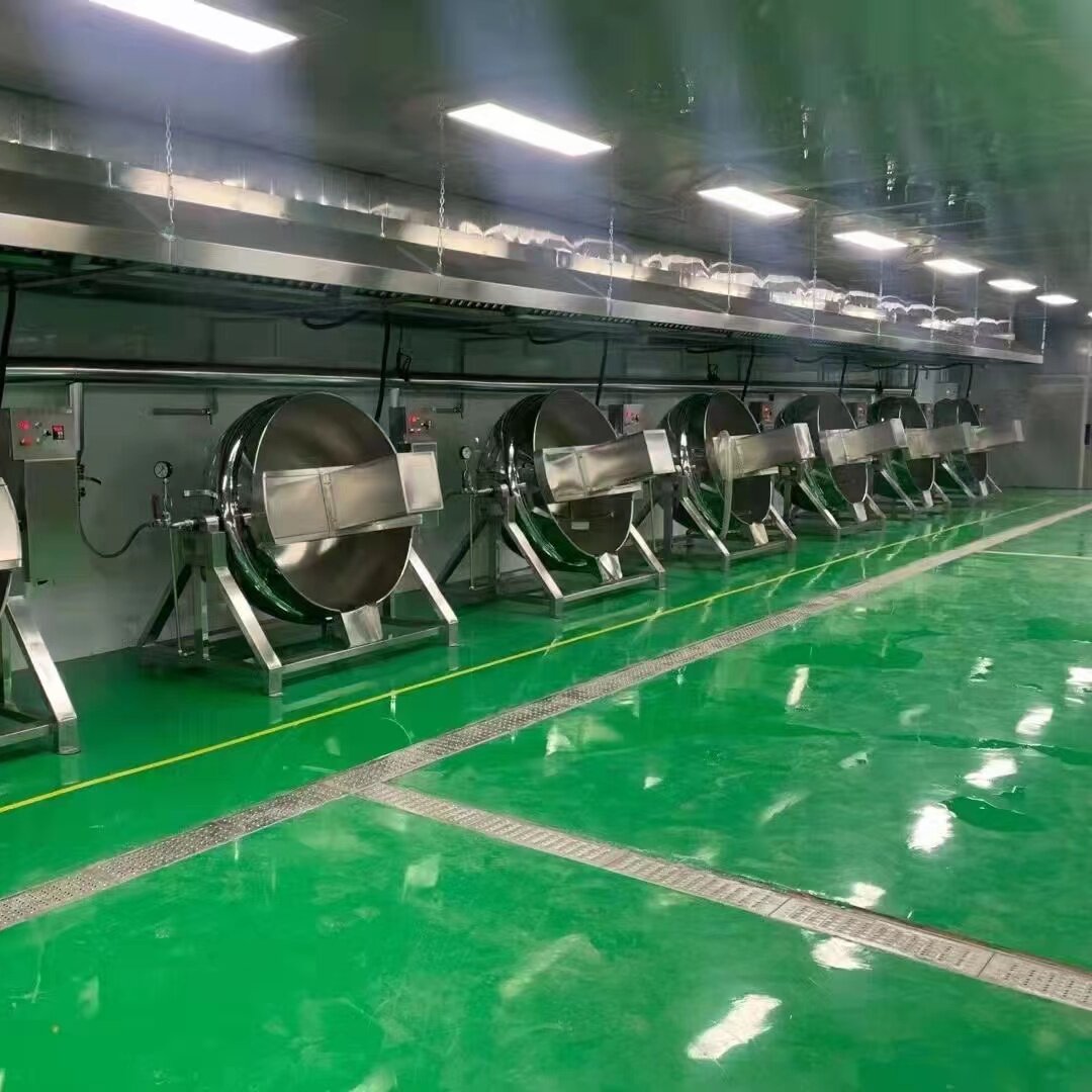 芝麻糖炒制夹层锅