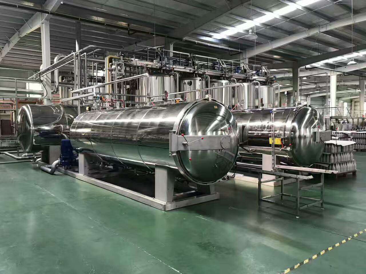 自热米饭高温杀菌锅