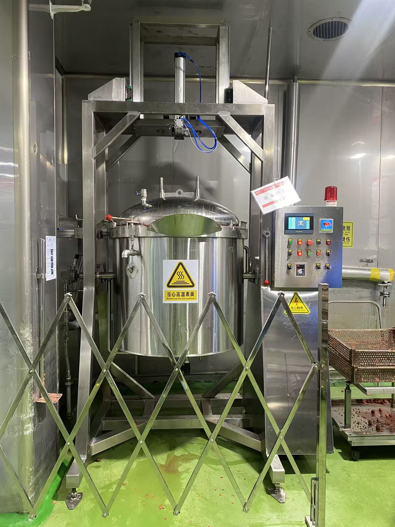 山楂蒸煮高压锅